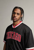 Vintage Chicago Baseball Jersey Black/Red