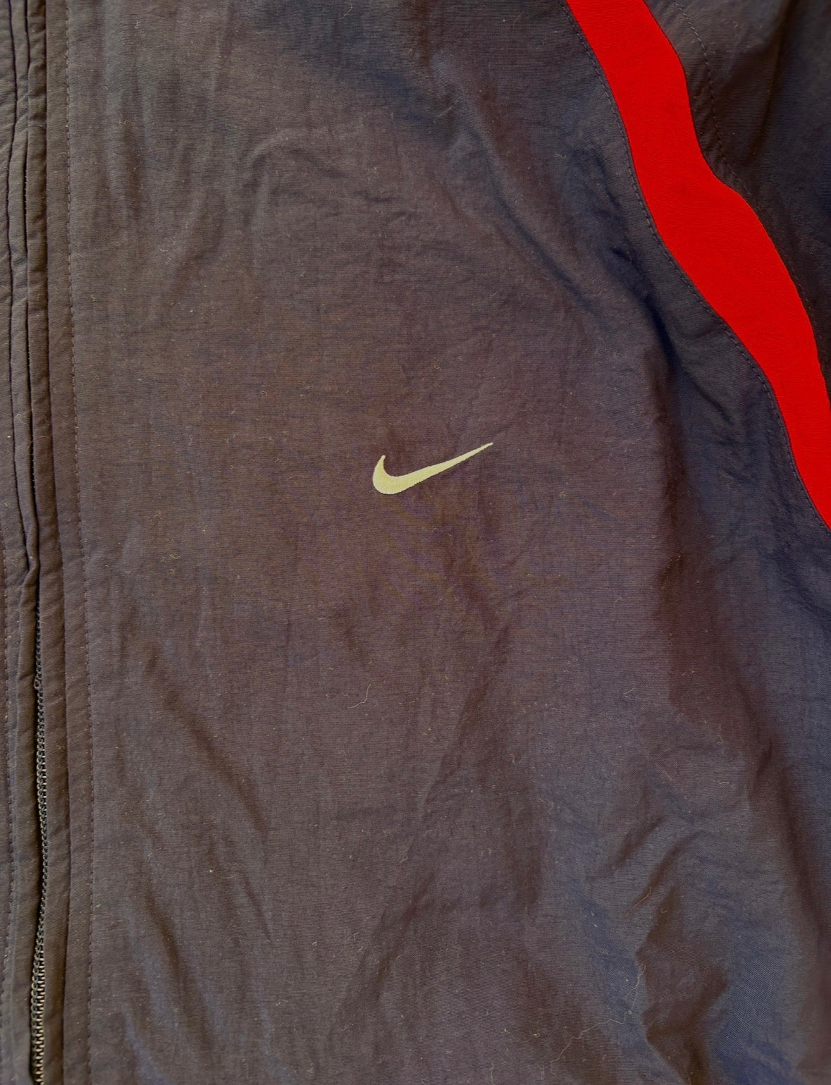 Nike Track Jacket - Navy/Red/White