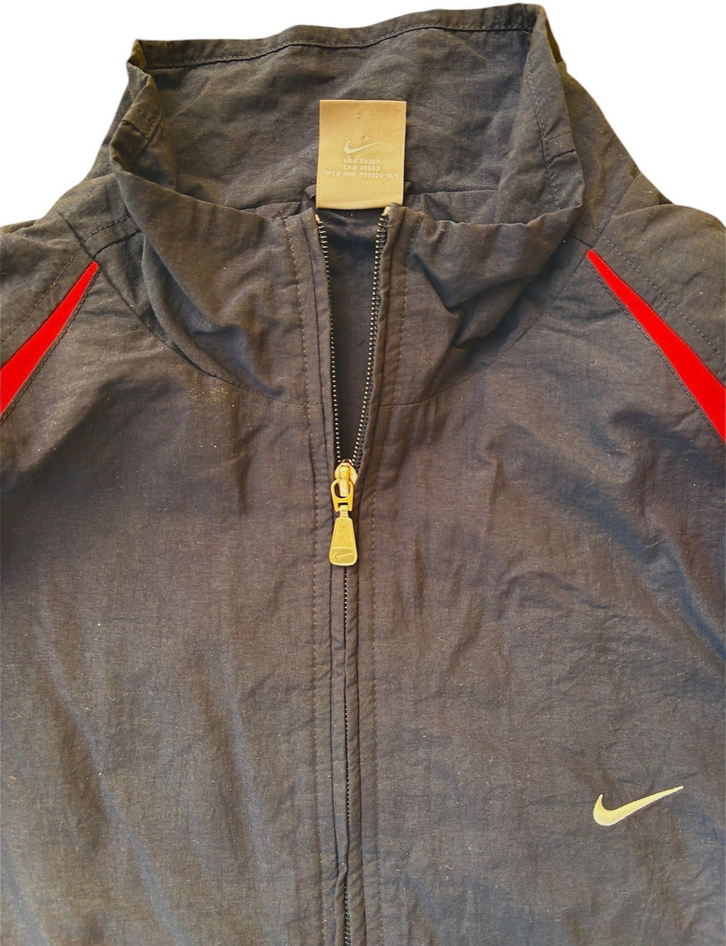 Nike Track Jacket - Navy/Red/White