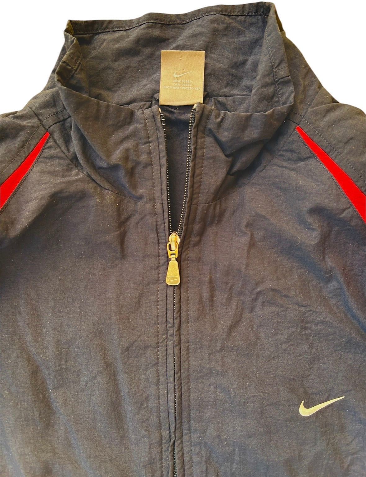 Nike Track Jacket - Navy/Red/White